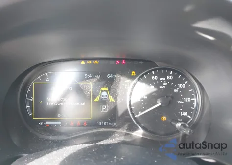 2022 Nissan Kicks Sr Xtronic Cvt из США, поврежденный, VIN 3N1CP5DV4NL517049